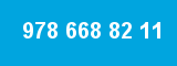 978 668 82 11